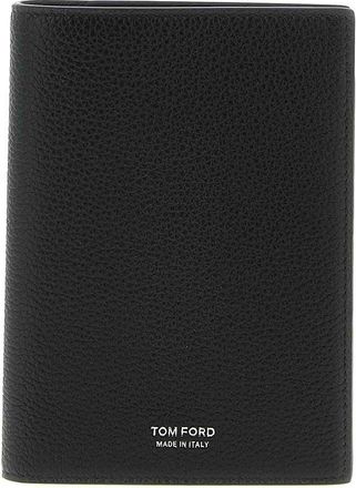 Tom Ford Hammered Leather Passport Holder