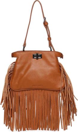 Walter Baker Mini Bailey Fringe Satchel in Almond at Nordstrom Rack