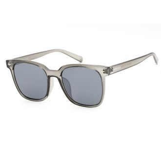 Calvin Klein Crystal Smoke Frame Gunmetal Mirrored Zonnebril