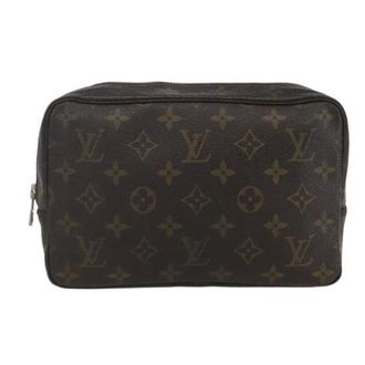 Louis Vuitton Clutch in Tela Pre-owned - - Pre-owned - Donna - Marrone - ONE SIZE