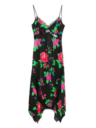 Nissa backless midi dress - women - Viscose - 36 - Black