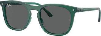 Ray-Ban Authentieke Rb 2210 Bril Premium Kwaliteit - unisex - Zonnebrillen - Groen - 53 MM - Accessoires