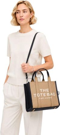 Marc Jacobs Womens Tote Bag Beige Leather - Tote-Bags