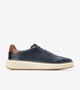 Cole Haan Mens GrandPr&oslash; Court SkyWeave Sneakers - Blue Size 10.5