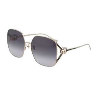 Gucci Ladies Black Square Sunglasses GG1323S 001