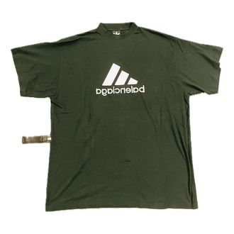 Balenciaga x adidas Reverse T-shirt Green 731769TNVP33775