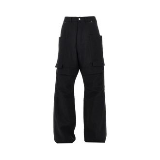 Rick Owens Wool canvas Stefan cargo pants Man 30