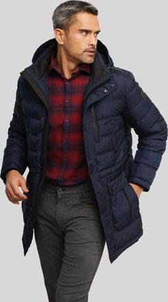 Bugatti Steppjacke mit Kapuze aus besonders leichtem Material