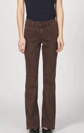 Dear John Denim Jaxtyn Bootcut Jeans In Brown Leopard