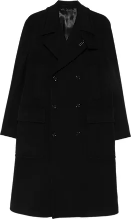 Lardini Notch-lapel Double-breasted Coat