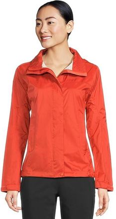 Marmot PreCip Eco Jacket Womens Coat Ginger Blossom : 2XL, Nylon