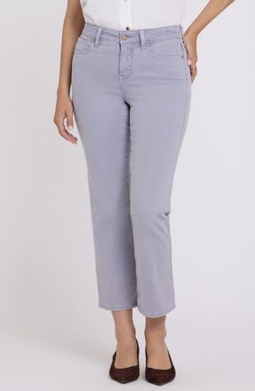 NYDJ Marilyn Straight Leg Ankle Jeans in Vintage Lavender at Nordstrom, Size 16