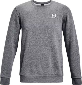 Under Armour Icon Fleece Crew Sweatshirt Pitch Grey Medium Heather 1374250-012
