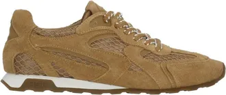 Ash Brown Kasar Net Mesh Sneakers