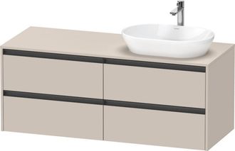 Duravit Ketho.2 Mueble Bajo Lavabo, Recorte De Lavabo A La - Duravit