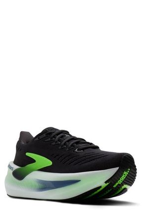 Brooks Glycerin Max 2 Hybrid Running Shoe in Phantom/White/Green Gecko at Nordstrom, Size 10.5