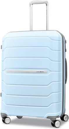 Samsonite Freeform Hardside Expandable 24 Checked Spinner in Sky Blue at Nordstrom