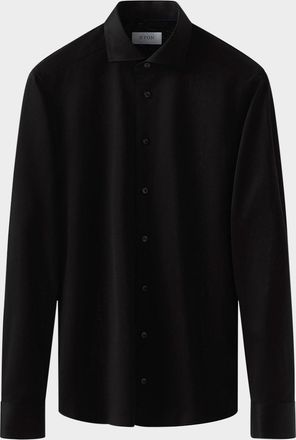 Eton Mens Contemporary Fit Cotton Sport Shirt