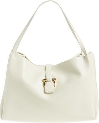 Ferragamo Medium Lily Tote in Mascarpone at Nordstrom
