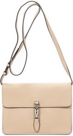 Gucci Pre-owned Womens Small Jackie Flap Crossbody Shoulder Bag - Beige - One Size