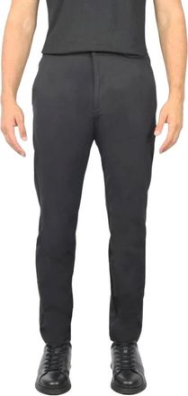 Paul & Shark Pantalones Chinos con Cintura El&aacute;stica - Trousers - Hombre - Negro - XL