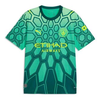 Puma x Manchester City Goalkeeper Jersey Vibrant Green Varsity Green 785650-75