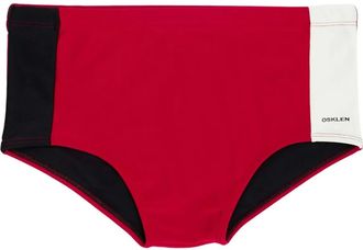 Osklen duo-colour swim trunks - men - Elastane/Polyamide - GG - Red