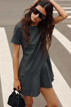 Maeve Drop-Waist Mini Swing Dress