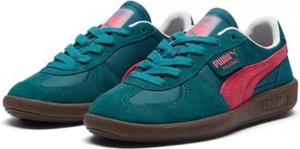 Puma Palermo Play Paris Sneakers Green Suede Casual Shoes RHS6938
