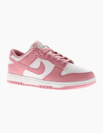 Nike Womens Nike Womens Trainers Dunk Low Next Nature Lace Up white elemental pink UK Size - Size: 3.5