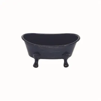Foreside Home And Garden Enamel Bathtub Soap Dish in Blue at Nordstrom