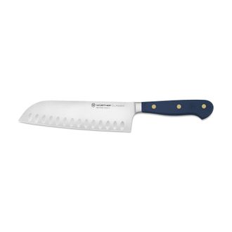 W&uuml;sthof Classic 7-Inch Santoku Knife, Wild Blueberry