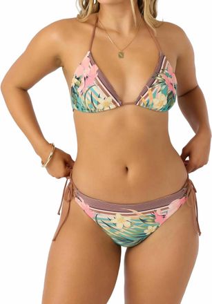 O'Neill Estella Tile Jensen Bikini Bottom In Multi Clr
