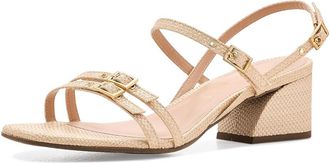 Anne Klein Mackenzie Womens Wedge Shoes Natural Raffia : 9.5 M, Leather