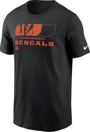 Nike Cincinnati Bengals Air Essential Nike Mens NFL T-Shirt in Black | N19900A9A-XKV