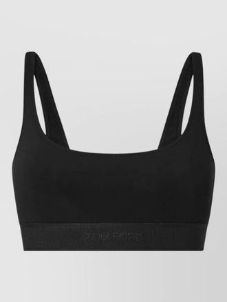 Tom Ford modal blend bralette rounded back neckline