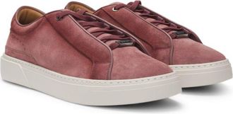 BOSS Gary low-top trainers in suede