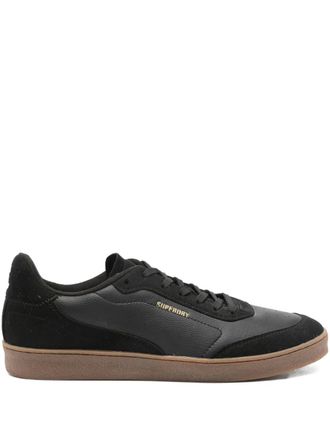 Superdry Sleek sneakers - men - Artificial Leather/Artificial Suede/Rubber/Fabric - 7 - Black