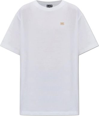 Emporio Armani Emporio Armani Ea7, Dames, Tops, Wit, Maat: XL Katoen