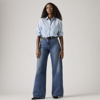 Levi's 94 Baggy Wide Leg Jeans - Womens - 24X31 - Blue