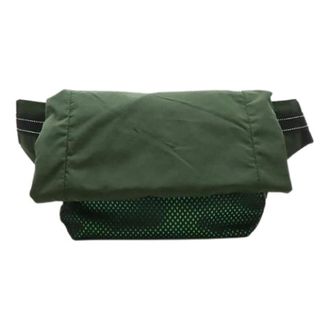 Bottega Veneta Pre-owned Belt Bags, female, Green, Size: ONE SIZE Pre-owned Nylon Belt Bag