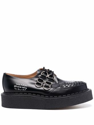 George Cox Creepers con decorazione - Nero