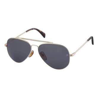 Eyewear by David Beckham Klassieke herenzonnebril - Heren - Accessoires - Geel - Maat: ONE Size