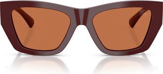 Burberry Sunglasses Be4492 411973 Bordeaux/Brown Women