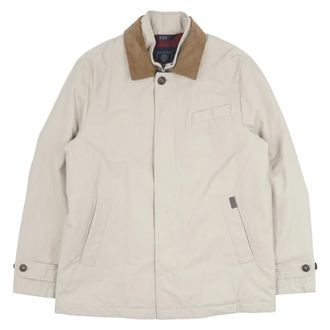 Fay Light Jackets, male, Beige, Size: XL Morning Double Front Jacket