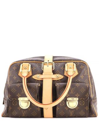 Louis Vuitton Brown Monogram Canvas Manhattan Gm (Authentic Pre-Loved)
