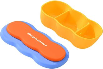 OEM Fiambrera Bentos Para Estudiantes, Dise&ntilde;o Amarillo/azul