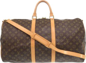 Louis Vuitton Brown Monogram Monogram Boston Bag (Pre-Owned)