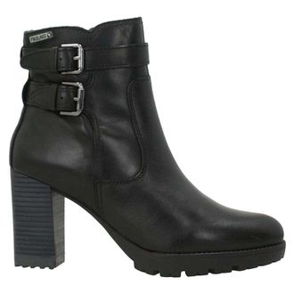 Pikolinos Connelly W7M Leather Womens Ankle Boots - Black - Size:UK 7-7.5