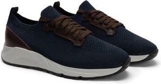 Robert Barakett Bryce Knit Sneaker in Navy at Nordstrom, Size 10.5